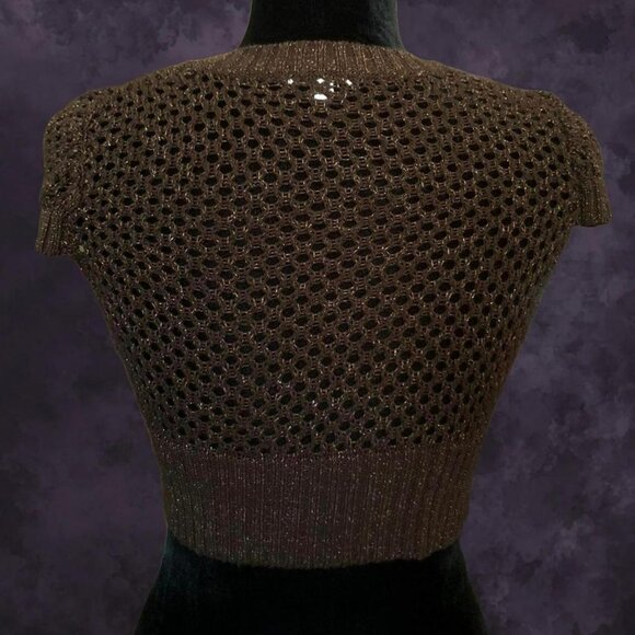 Vintage Garage Brown Cardigan - Picture 2 of 4